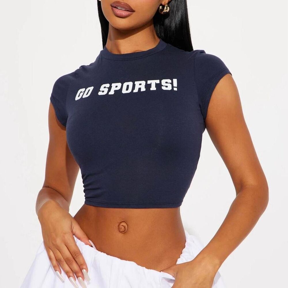 Go Sports! Crop Top